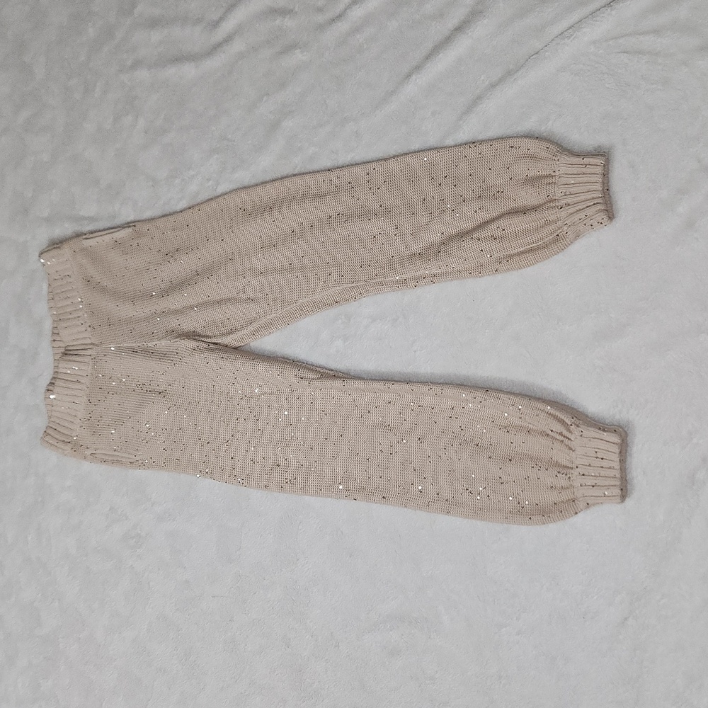 Generation Love Beige Sequin Pants